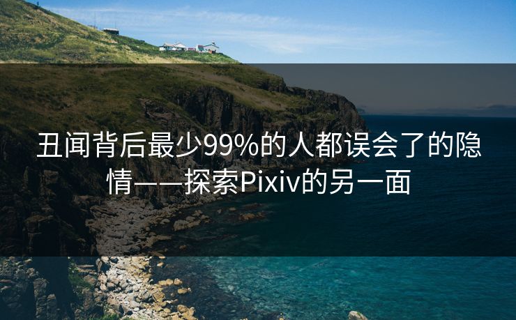 丑闻背后最少99%的人都误会了的隐情——探索Pixiv的另一面 丑闻背后最少99%的人都误会了的隐情——探索Pixiv的另一面
